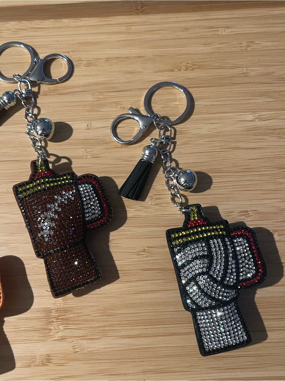 Sports Stanley Rhinestone Keychain Bag Charm - Picture 9 of 9